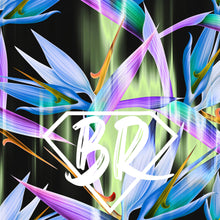Load image into Gallery viewer, Dark Tropical Swim Cover Up