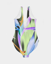 Load image into Gallery viewer, Dark Tropical Women's One-Piece Swimsuit